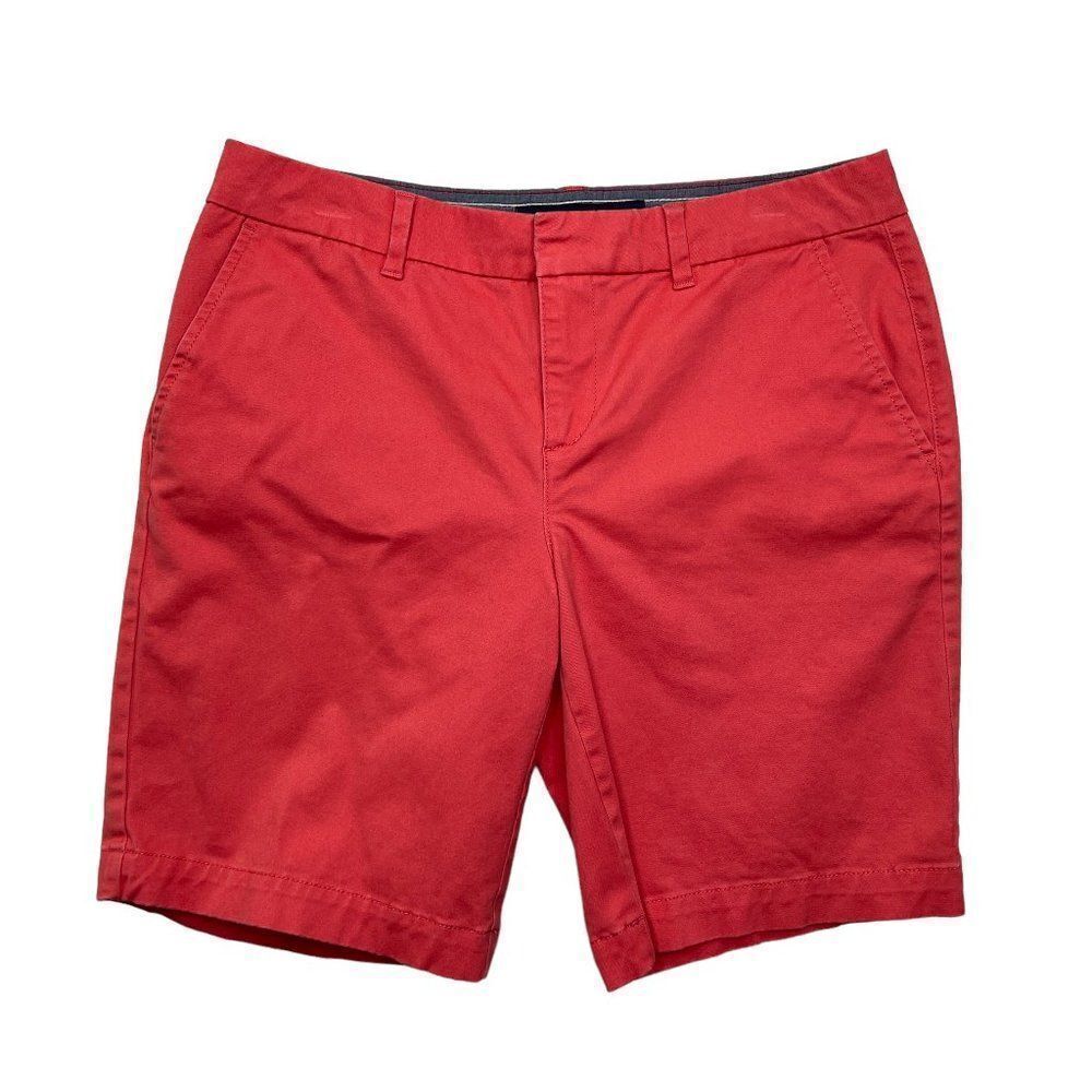 Tommy Hilfiger Womens Flat‎ Front Chino Shorts
